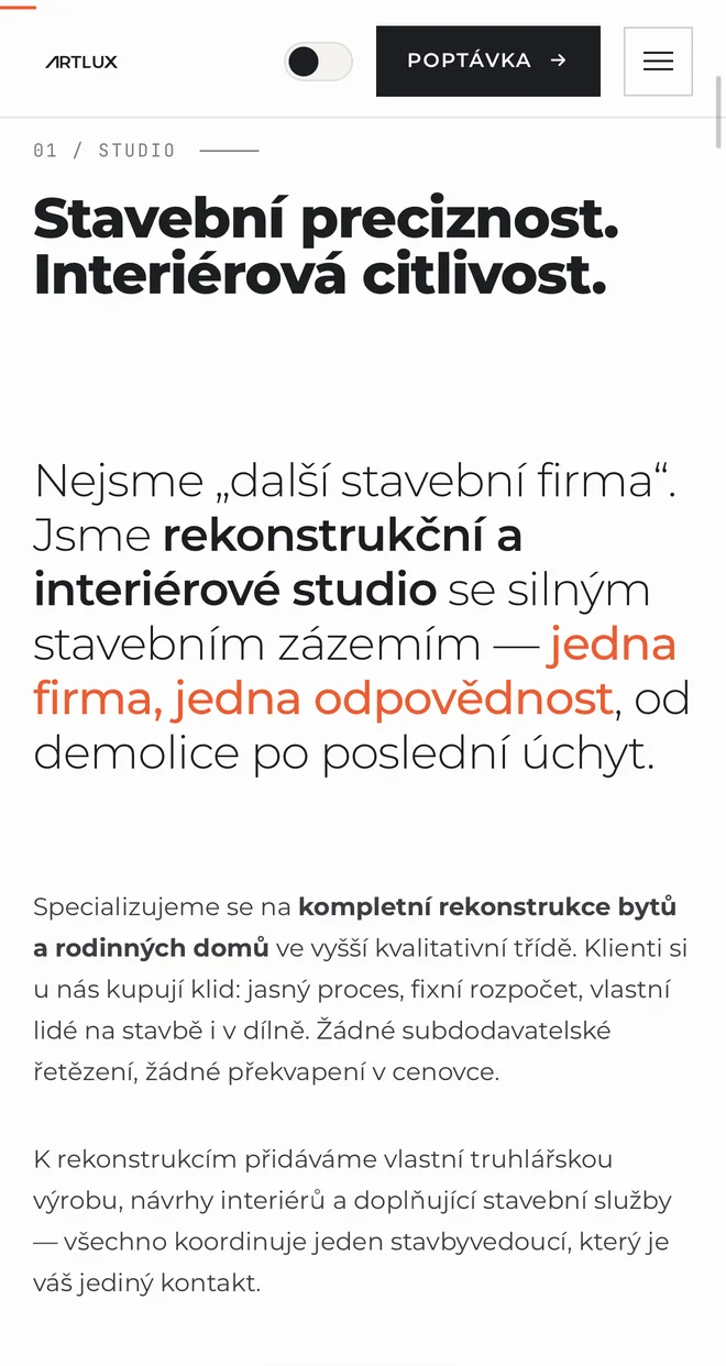 Artlux Invest – mobil
